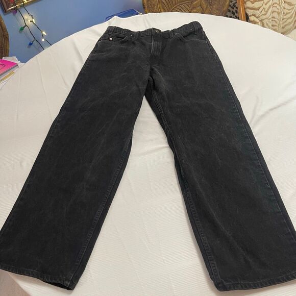 Vintage 1990s Levi’s 567 Loose Fit Extra Wide Leg Orange Tab Made In USA 36x32 - Picture 1 of 10